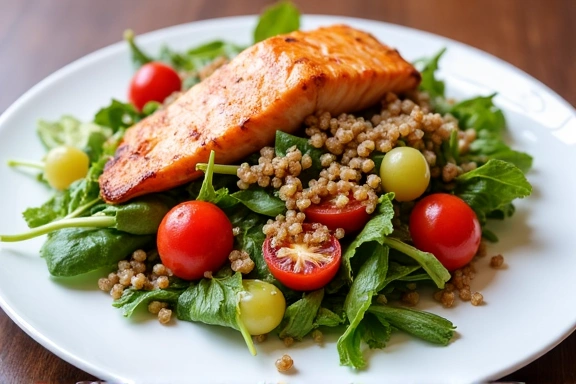 Immagine di un piatto equilibrato