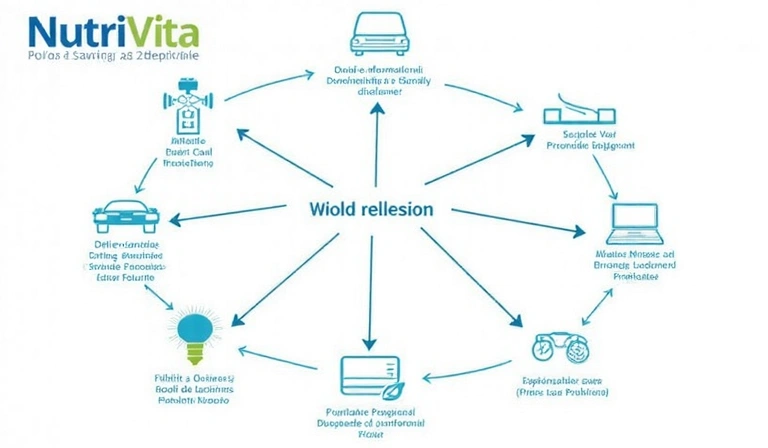 Un diagramma che illustra il flusso di dati personali, con icone che rappresentano raccolta, archiviazione, elaborazione e protezione.